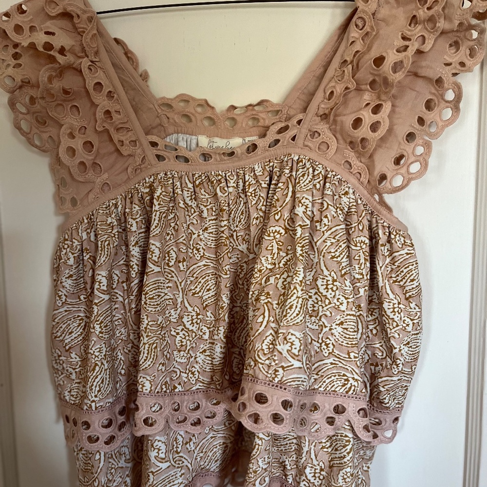 Let Me Be Eyelet Swing Top
